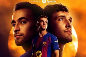 开云体育下载-巴萨发布对赫塔费海报：卡萨多、埃里克-加西亚、克里斯滕森出镜