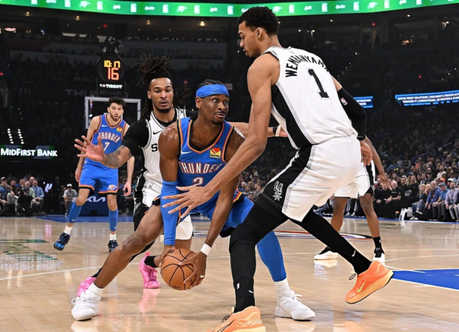 开云体育官网-西部第2遭21分惨败！雷霆复仇马刺，亚历山大34分，一战看清3件事