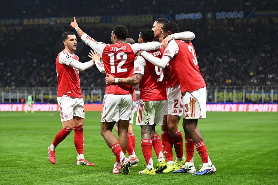 欧冠形势:阿森纳锁定头名!西甲第3提前淘汰,意甲冠军濒临出局