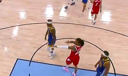 开云-“扫射”勇士板凳席！联盟对莫兰特威胁手势展开调查